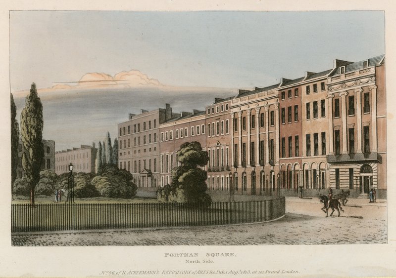 Portman Square, Nordseite von English School