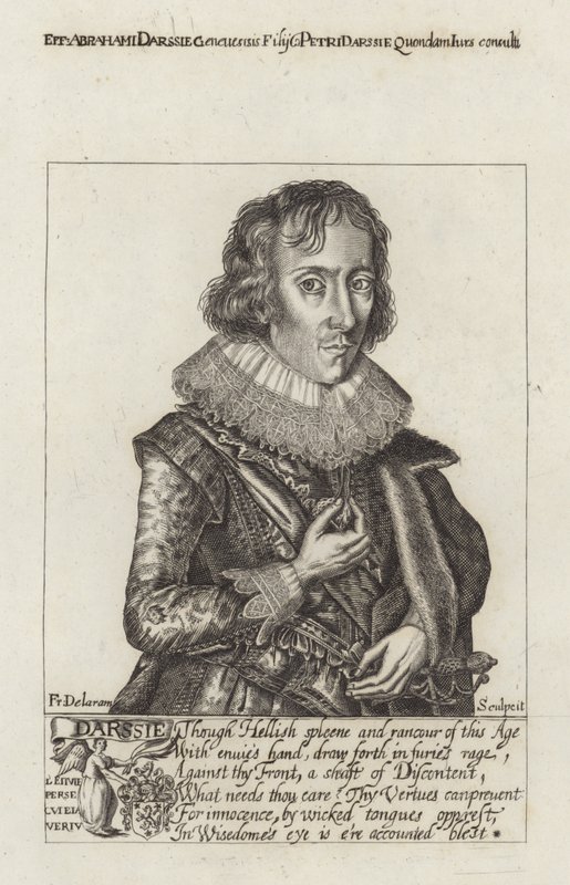Porträt von Abraham Darssie von English School