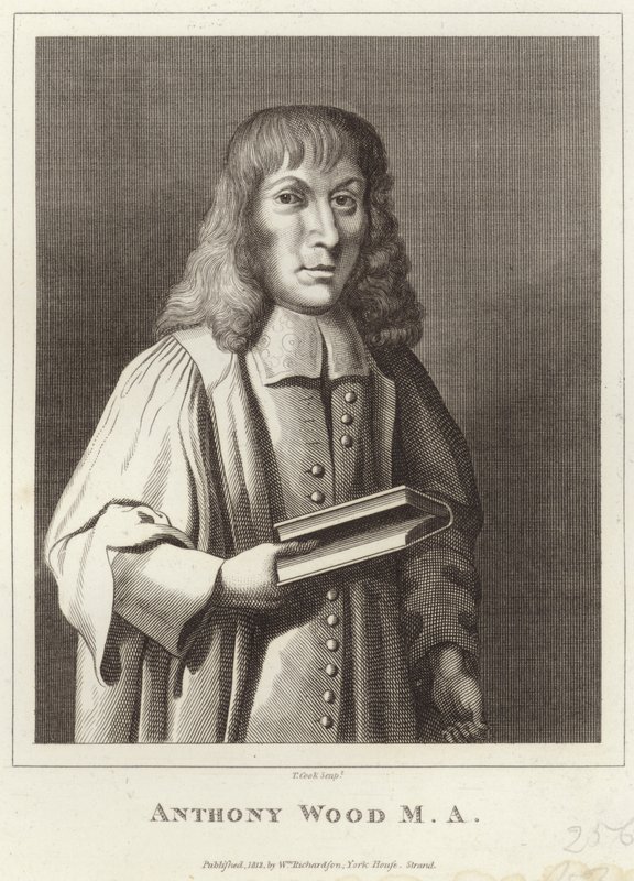 Porträt von Anthony Wood von English School