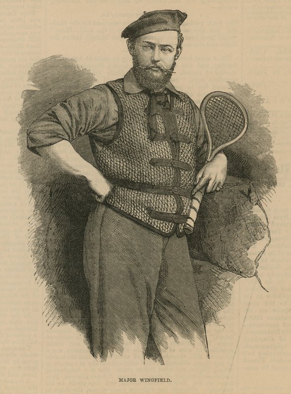 Porträt von Major Walter Clopton Wingfield von English School