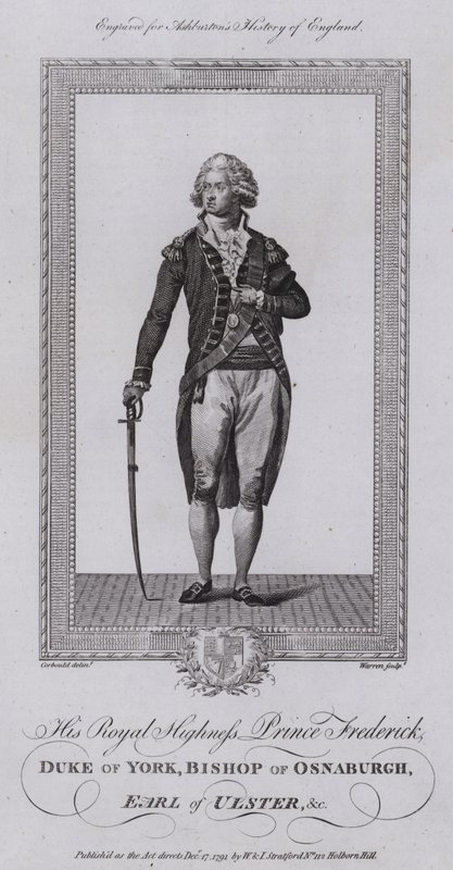 Prinz Friedrich, Herzog von York von English School