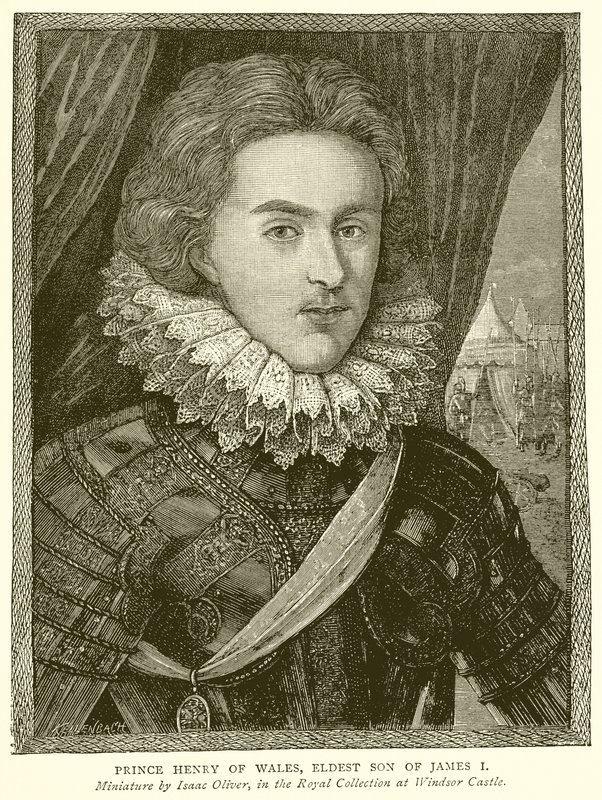 Prinz Heinrich von Wales, ältester Sohn von James I von English School