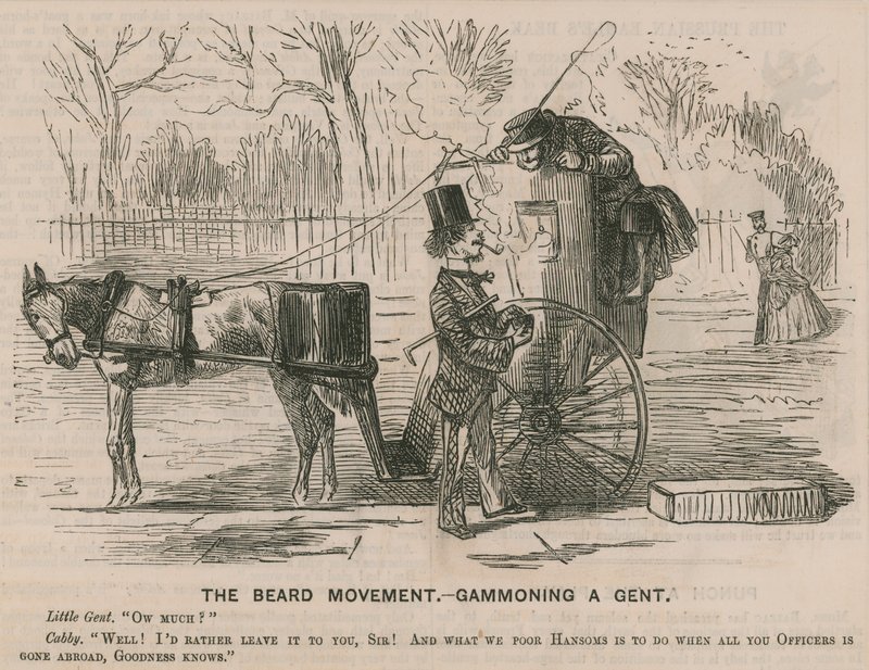 Punch-Karikatur von English School