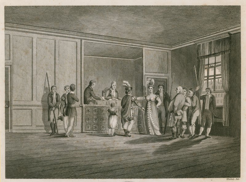 Pye Powder Court, Cloth Fair, West Smithfield, abgehalten im Gasthaus 