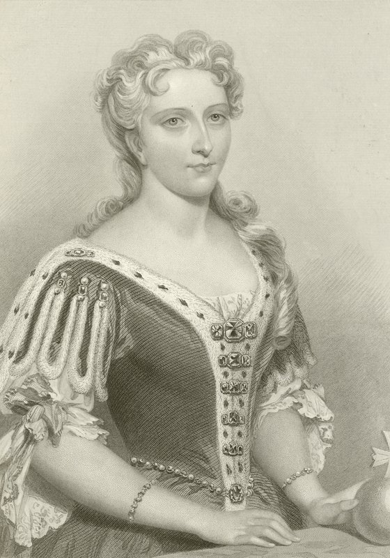 Königin Caroline, Gemahlin von König Georg II. von English School
