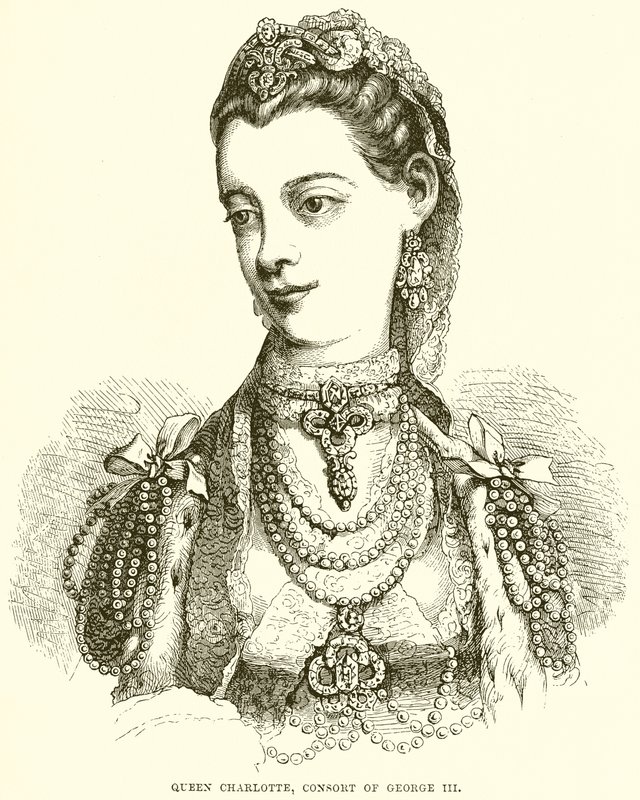 Königin Charlotte, Gemahlin von George III von English School