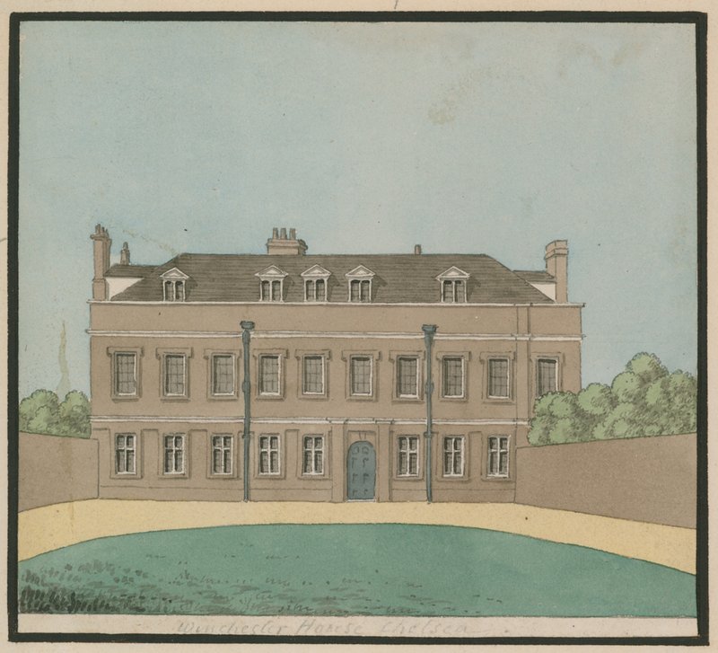 Residenz des Bischofs von Westminster von English School