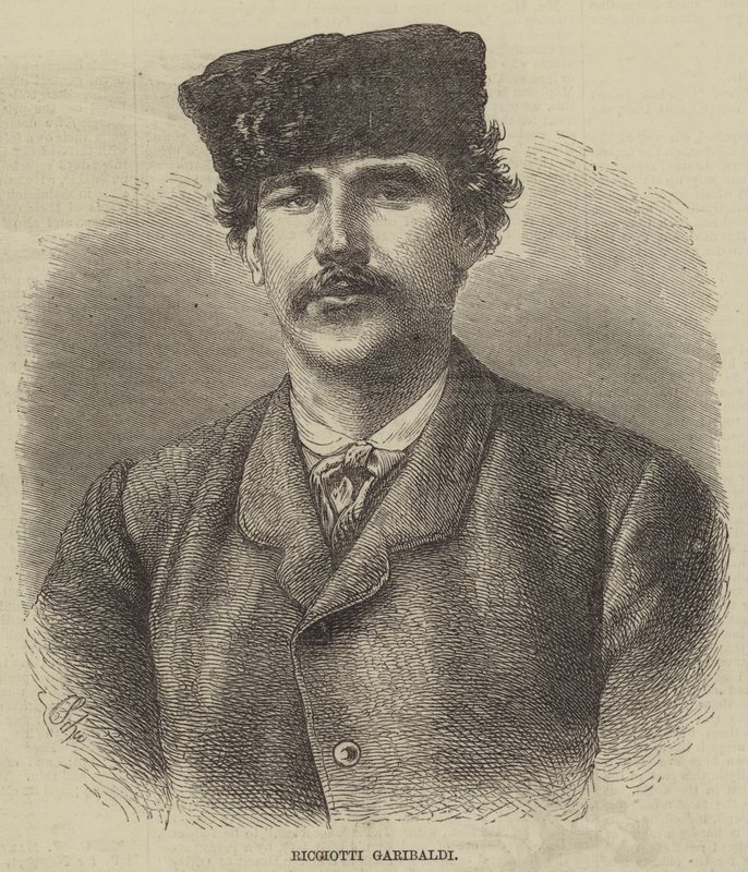 Ricciotti Garibaldi (Stich) von English School