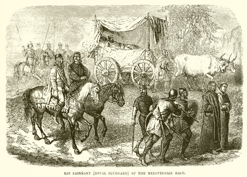 Roi Faineant der Merowinger von English School