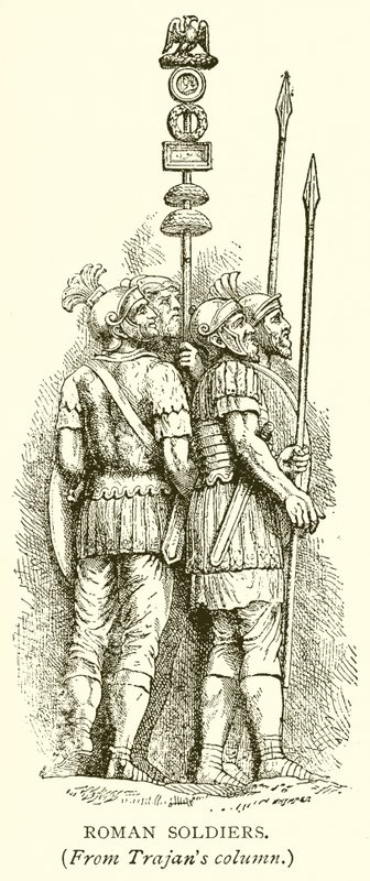 Römische Soldaten von English School