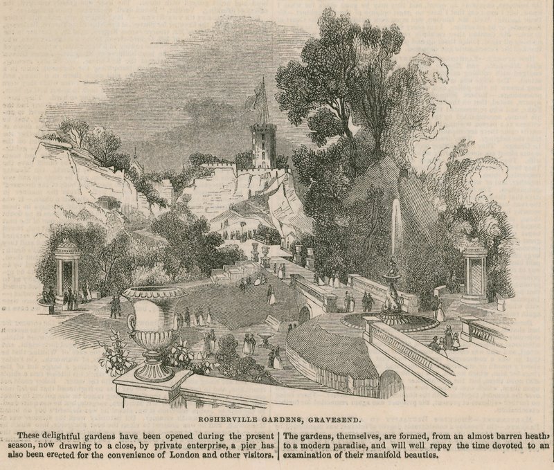 Rosherville Gärten, Gravesend von English School