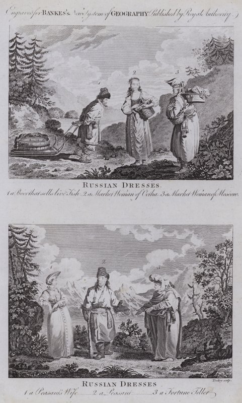 Russische Kostüme von English School