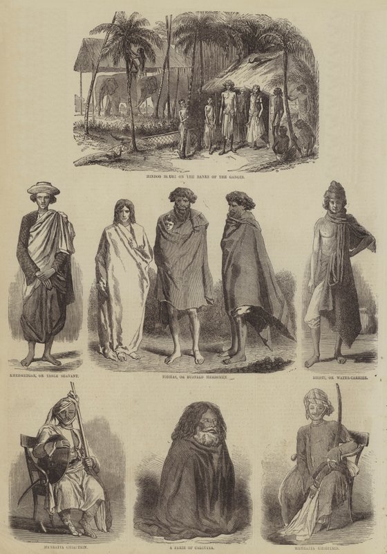 Skizzen aus Indien (Stich) von English School