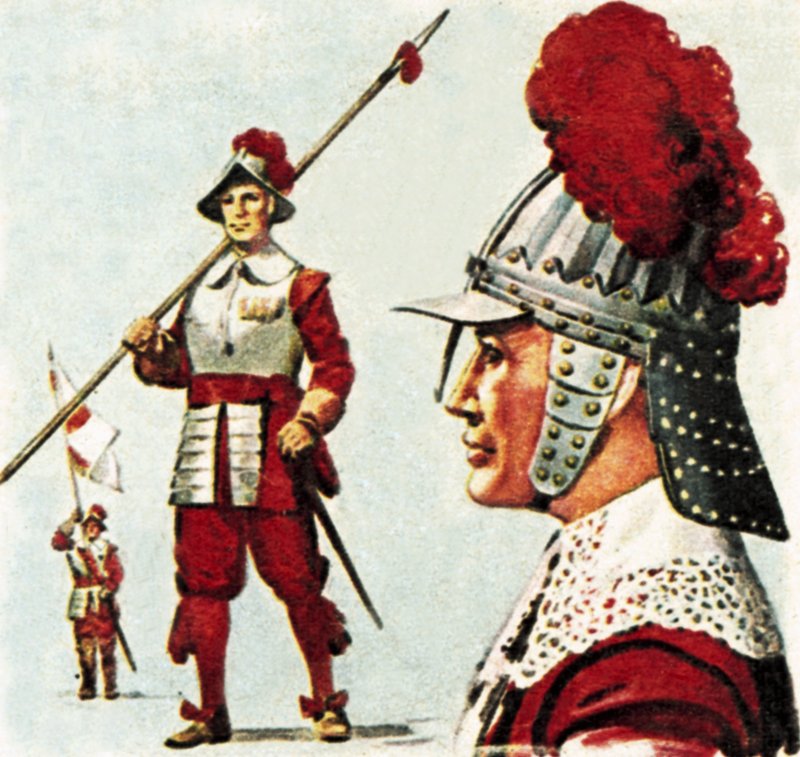Soldaten der Honourable Artillery Company von English School