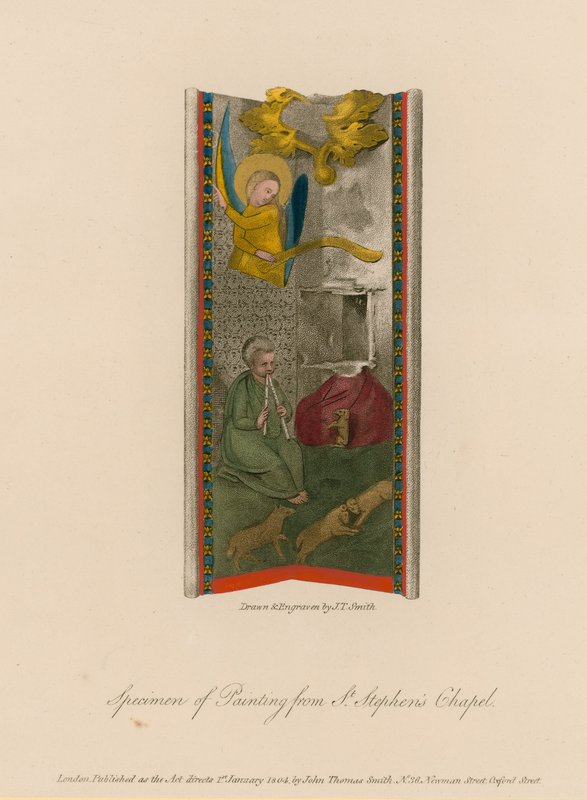 Malereien aus der St. Stephens Kapelle von English School