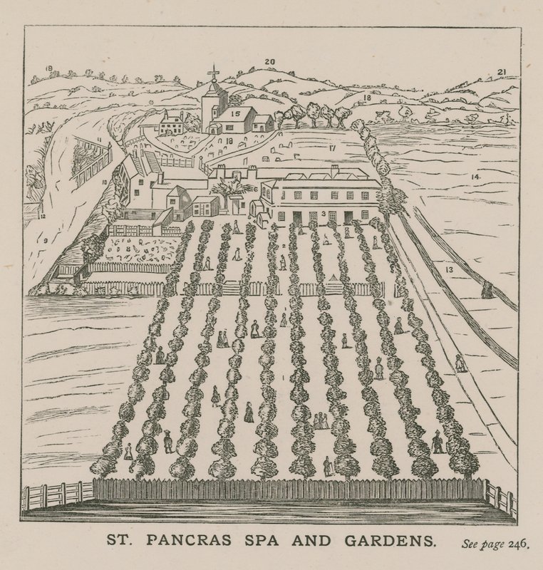 St. Pancras Spa und Gärten von English School