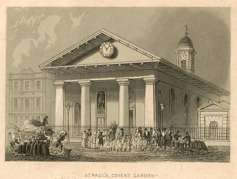 St. Pauls, Covent Garden, London von English School