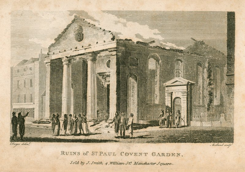 St. Pauls, Covent Garden, London von English School