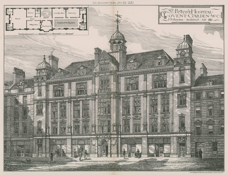 St. Peters Hospital, Covent Garden von English School