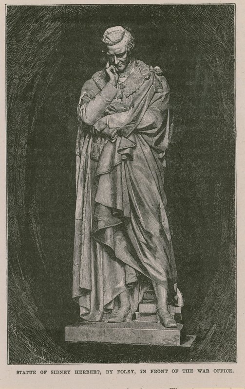 Statue von Sidney Herbert von English School