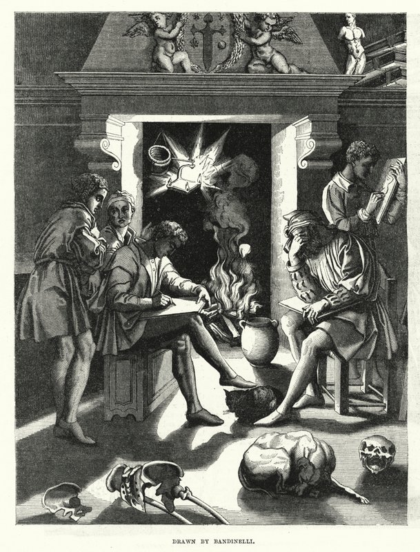 Studio von Baccio Bandinelli im sechzehnten Jahrhundert von English School