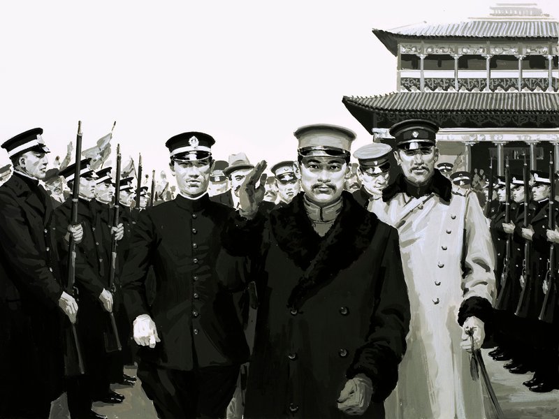 Sun kehrte als Held nach China zurück von English School