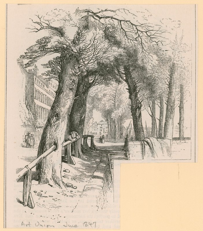 The Art Union, Chelsea, Juni 1847 von English School