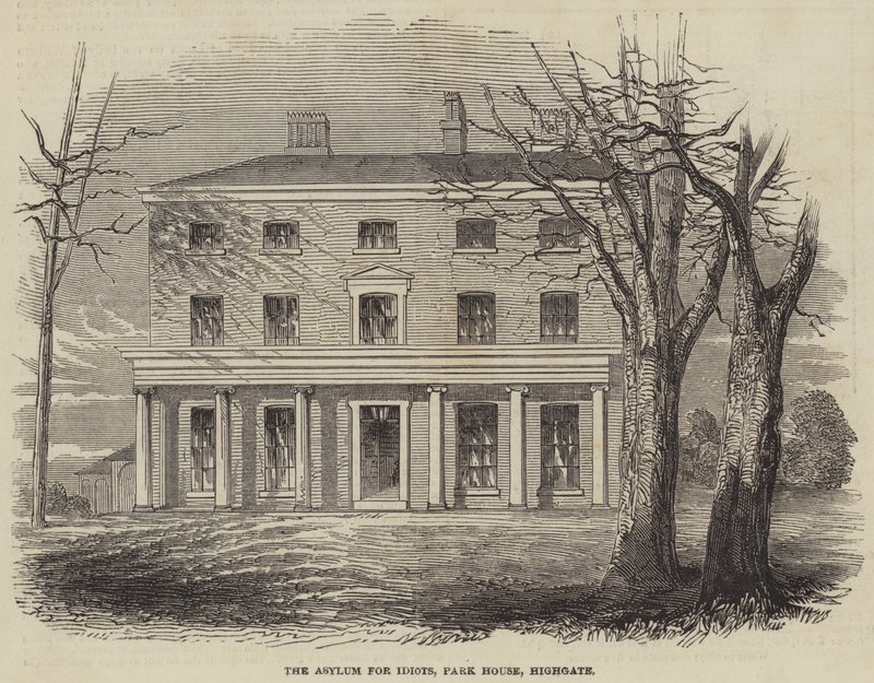 Das Asyl für Idioten, Park House, Highgate von English School