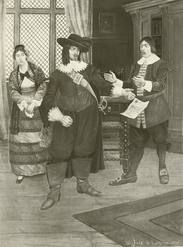 Der Barbier von Sevilla, Akt I Szene xi (Gravur) von English School