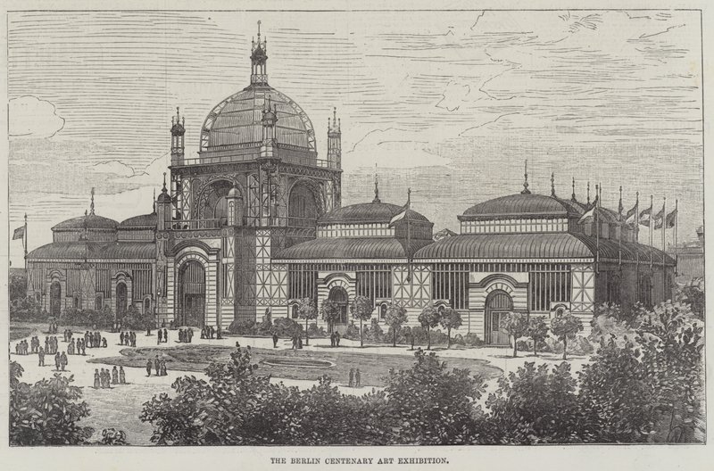 Die Berliner Jahrhundertkunstausstellung (Stich) von English School