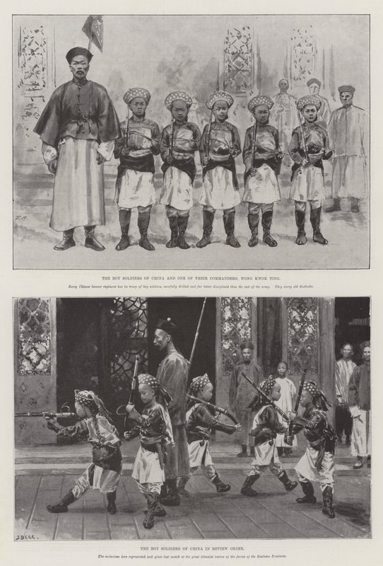 Die Jungen Soldaten Chinas von English School