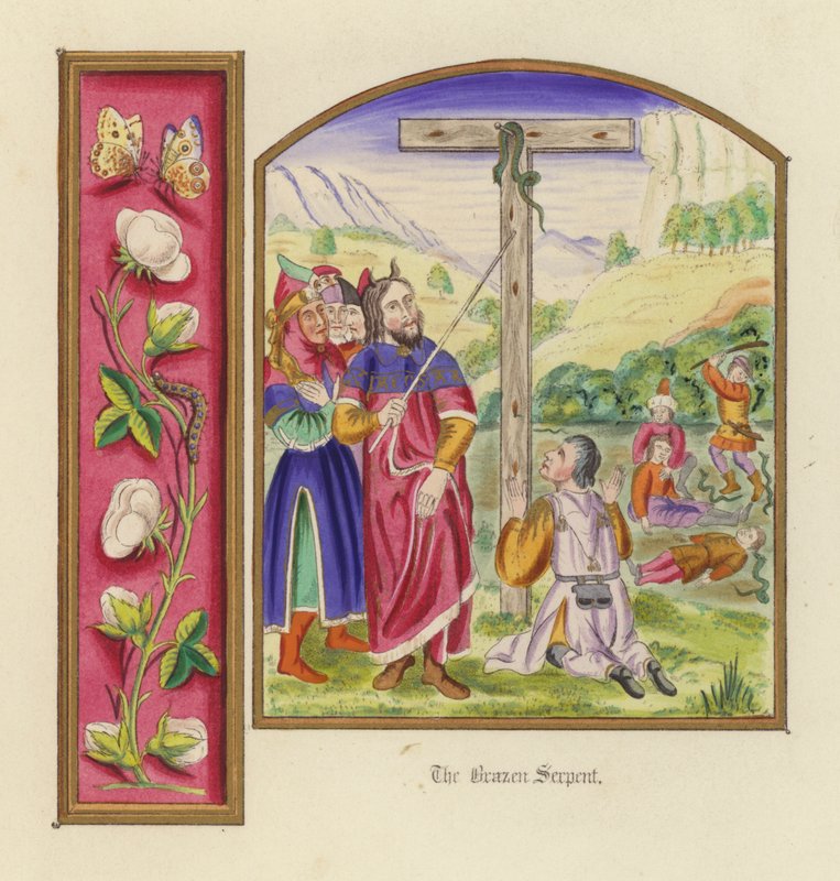 Die eherne Schlange von English School