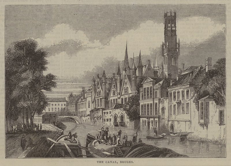 Der Kanal, Brügge von English School