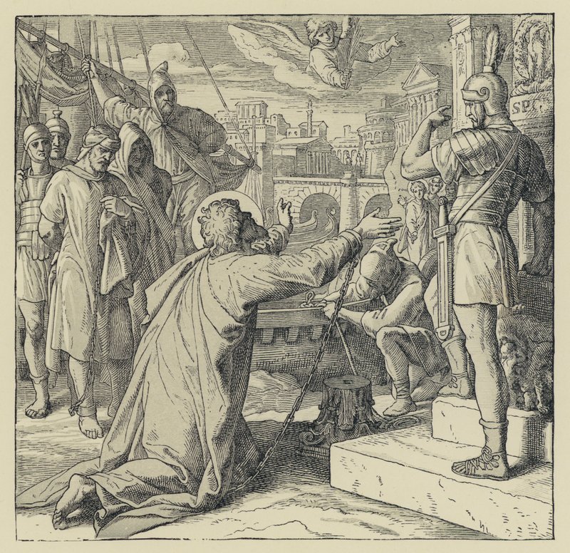 Der Christ (Gravur) von English School