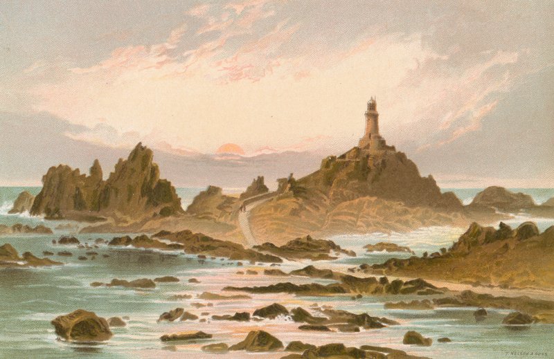 Die Corbiere-Felsen--Jersey von English School