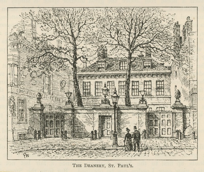 Das Dekanat der St. Pauls Kathedrale von English School