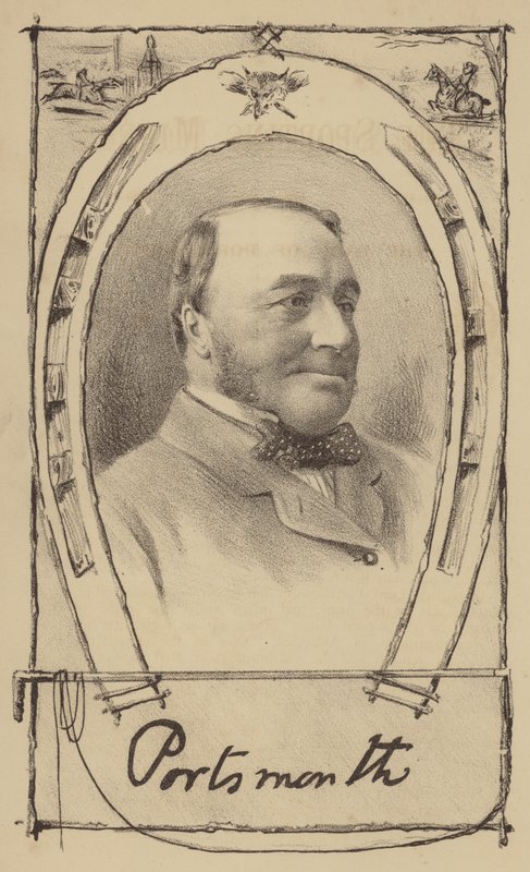 Der Earl von Portsmouth (Gravur) von English School