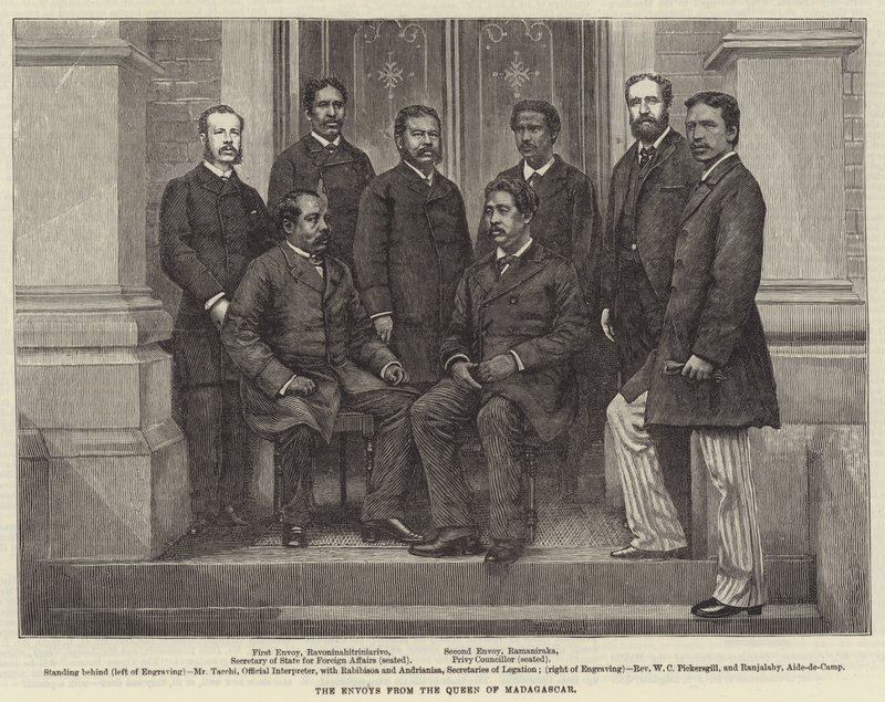 Die Gesandten der Königin von Madagaskar von English School