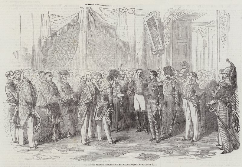Der französische Senat in St. Cloud von English School