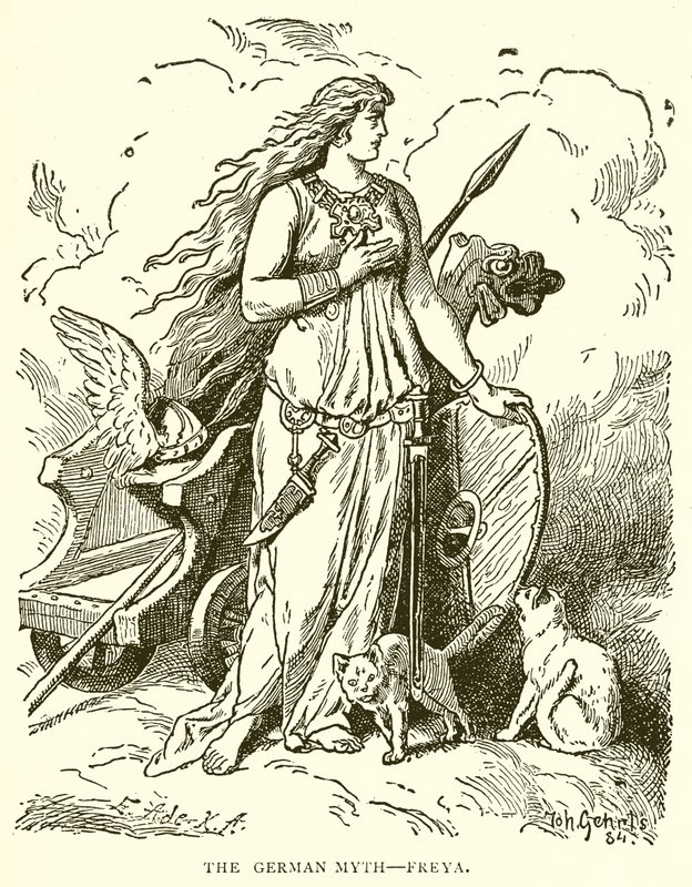 Der deutsche Mythos--Freya von English School