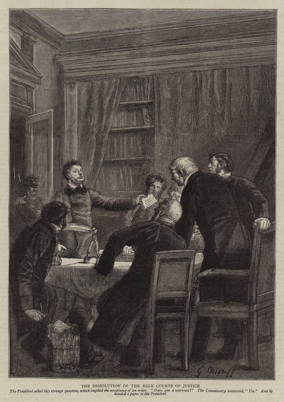 Die Geschichte eines Verbrechens, das Zeugnis eines Augenzeugen von English School