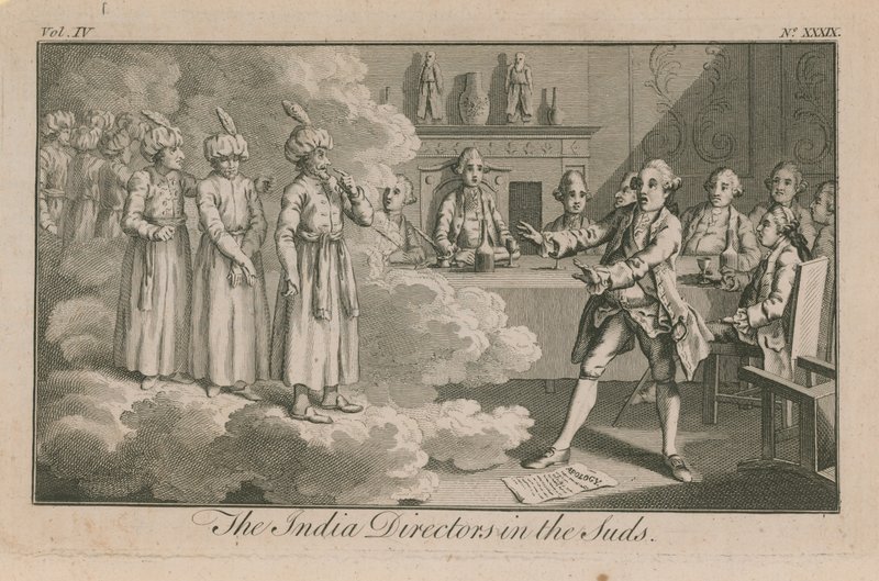 Die Indien-Direktoren in der Seifenlauge von English School