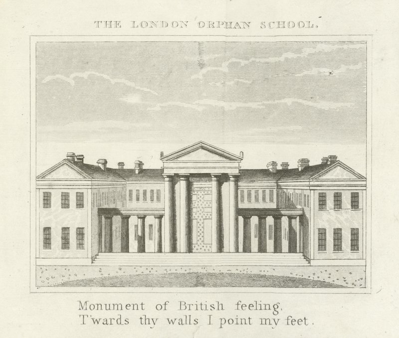 Die Londoner Waisenschule von English School