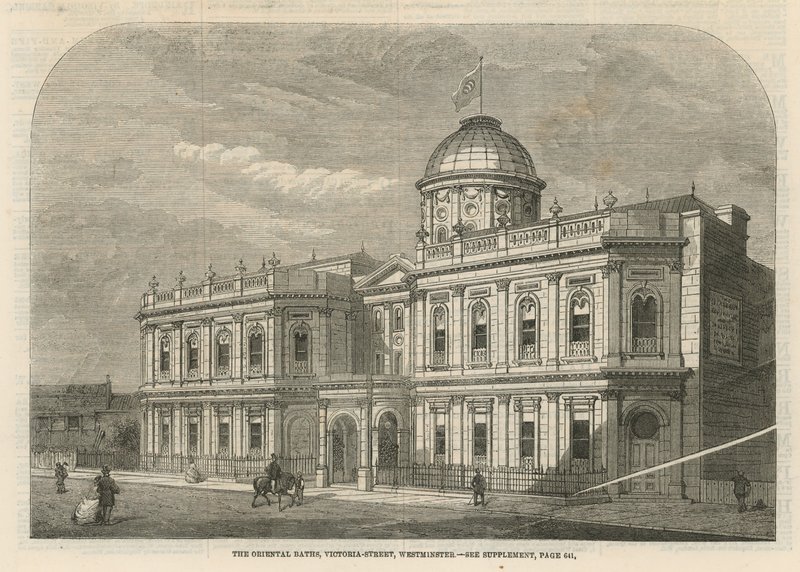 Die Orientalischen Bäder in der Victoria Street von English School
