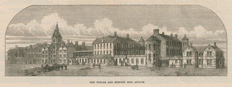 Das Poplar und Stepney Krankenasyl in Bromley by Bow von English School