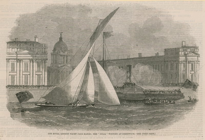 Das Royal London Yacht Club Rennen von English School