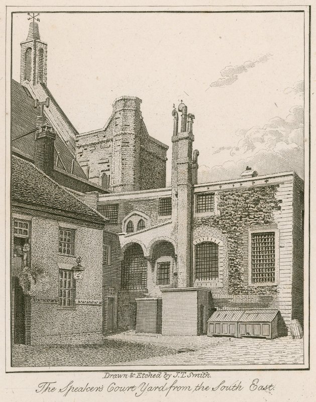 Der Hof des Sprechers vom Südosten von English School