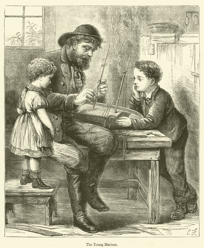 Der junge Seemann von English School