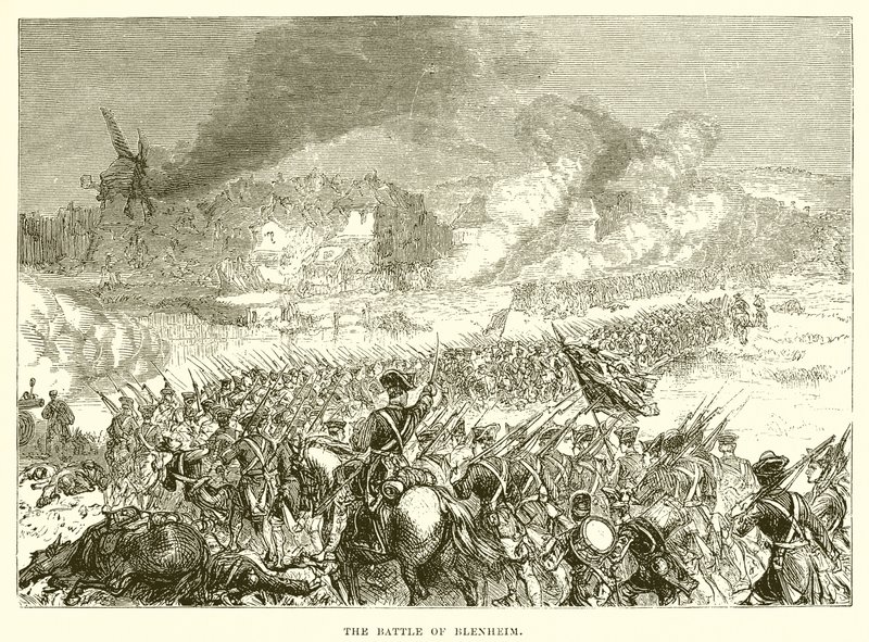 Die Schlacht von Blenheim von English School