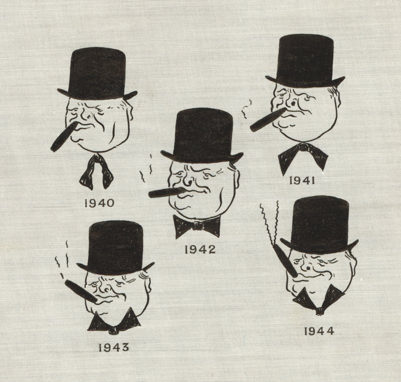 Die wechselnden Stimmungen des britischen Premierministers Winston Churchill im Verlauf des Zweiten Weltkriegs von English School